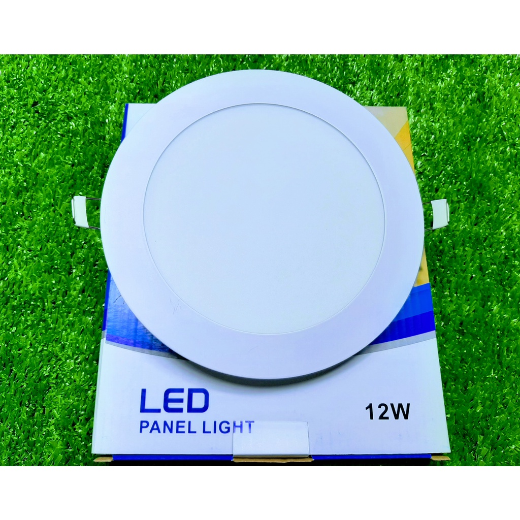 SIÊU RẺ_Đèn Led Âm Trần Tròn 12W Trắng/Vàng Siêu Mỏng BH 12 Tháng