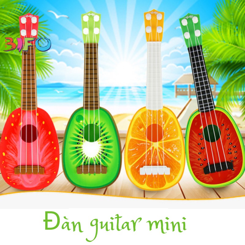 Đàn guitar mini giúp bé phát triển tài năng âm nhạc