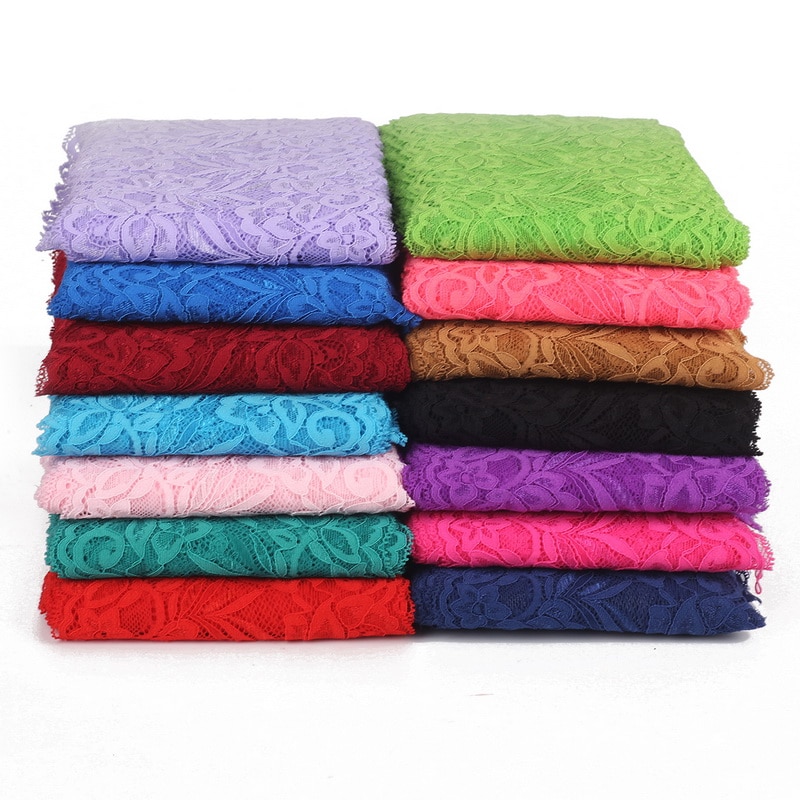 Cuộn Dây Ruy Băng Ren Co Giãn 15cm Dài 2 Yard Dùng Trang Trí Tiệc Cưới