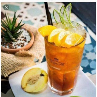 Sét nguyên liệu pha chế Trà đào