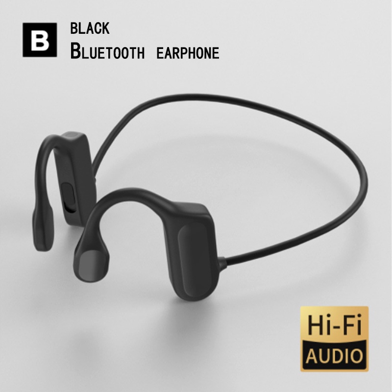 Bl09 Tai nghe Bluetooth dẫn truyền xương không tai Bluetooth không dây Tai nghe Bluetooth thể thao