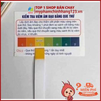 ( Kèm cốc ) Que Kiểm Tra Viêm Âm Đạo Hàng Chuẩn Chất Lượng