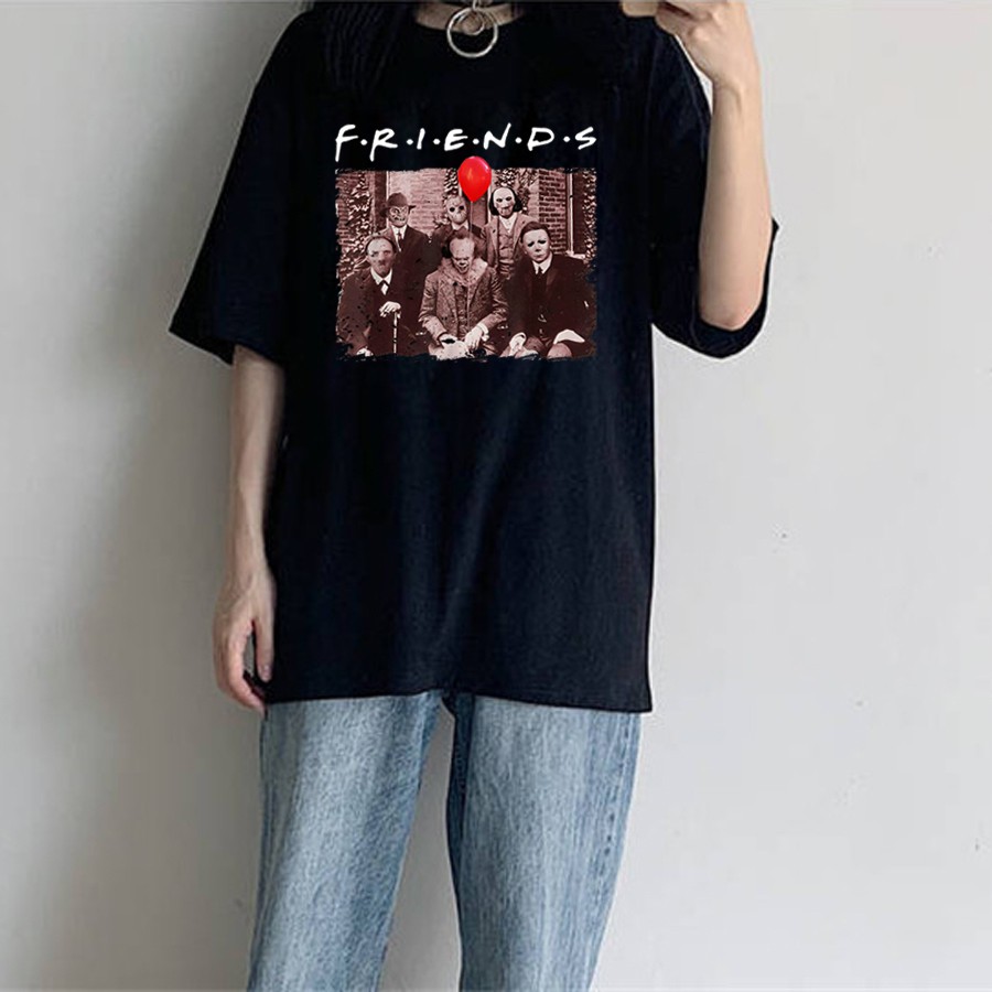 Áo thun Tay Lỡ Nam Nữ Friends