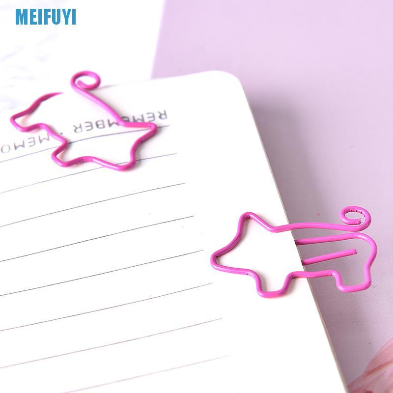Set 4 Kẹp Giấy Hình Chú Heo Hồng Đáng Yêu