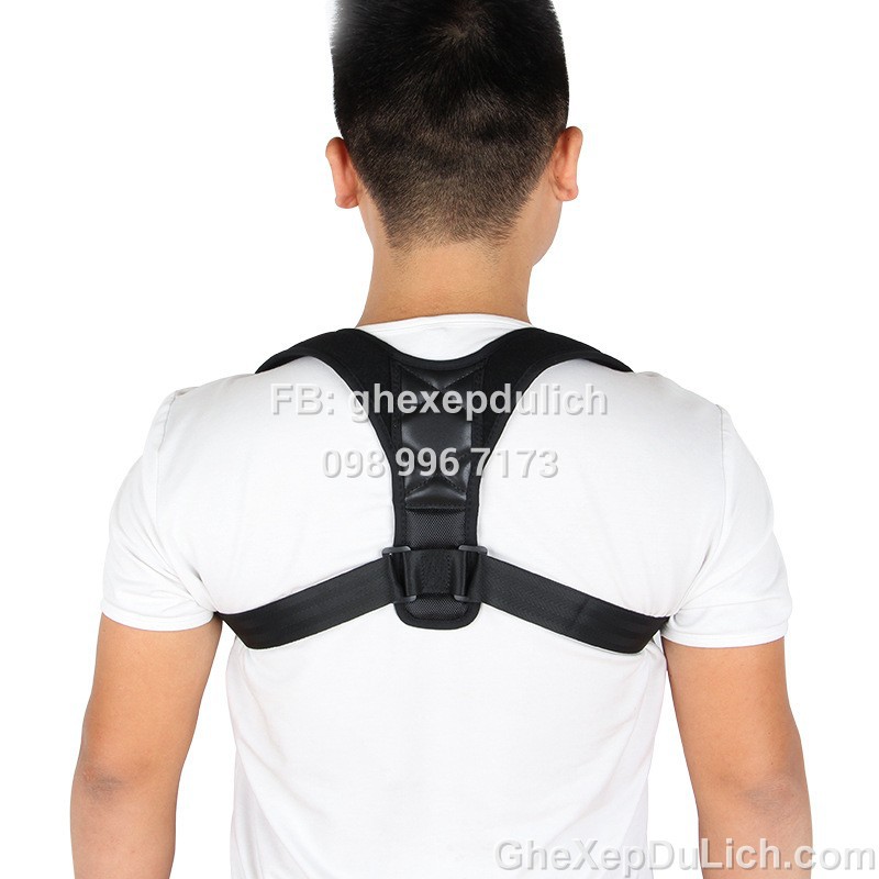 Đai Chống Gù Lưng Cải Thiện Vóc Dáng (Tặng Kèm 2 Tấm Đệm Trợ Lực)