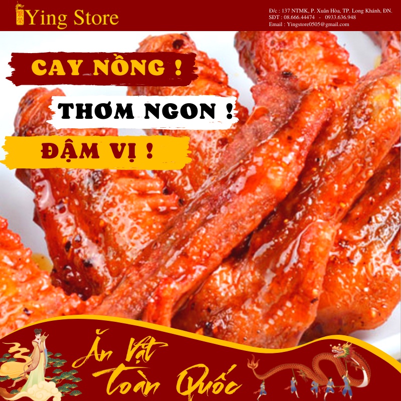 Cánh Vịt Cay Tứ Xuyên Hương vị đậm đà Yingstore | BigBuy360 - bigbuy360.vn
