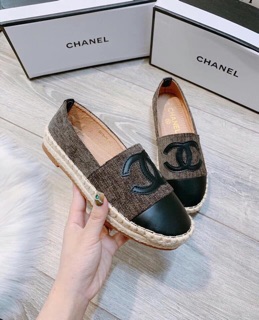 Slipon đế cói