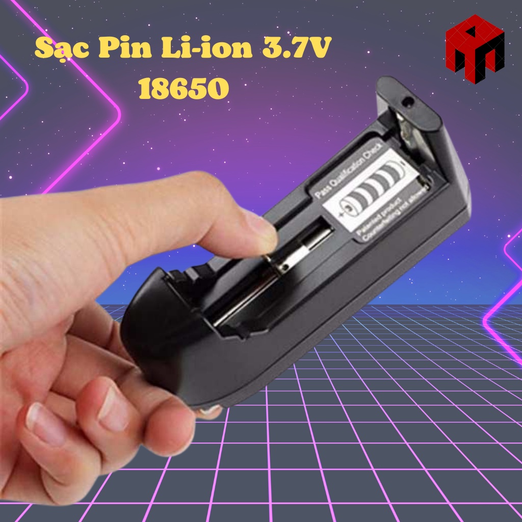 Đang Sale || Bộ Sạc Pin  3.7V ~ 4.2V Dành Cho 18650 / 6800 / 4200 / AA / AAA (Loại 1)