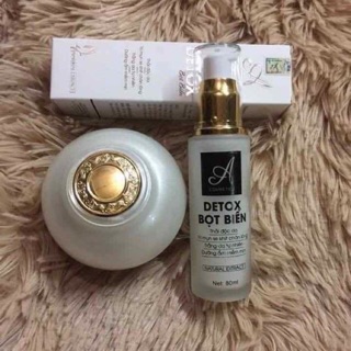 (HÀNG CHÍNH HÃNG ] Combo kem A Face Pháp + Detox Bọt Biển