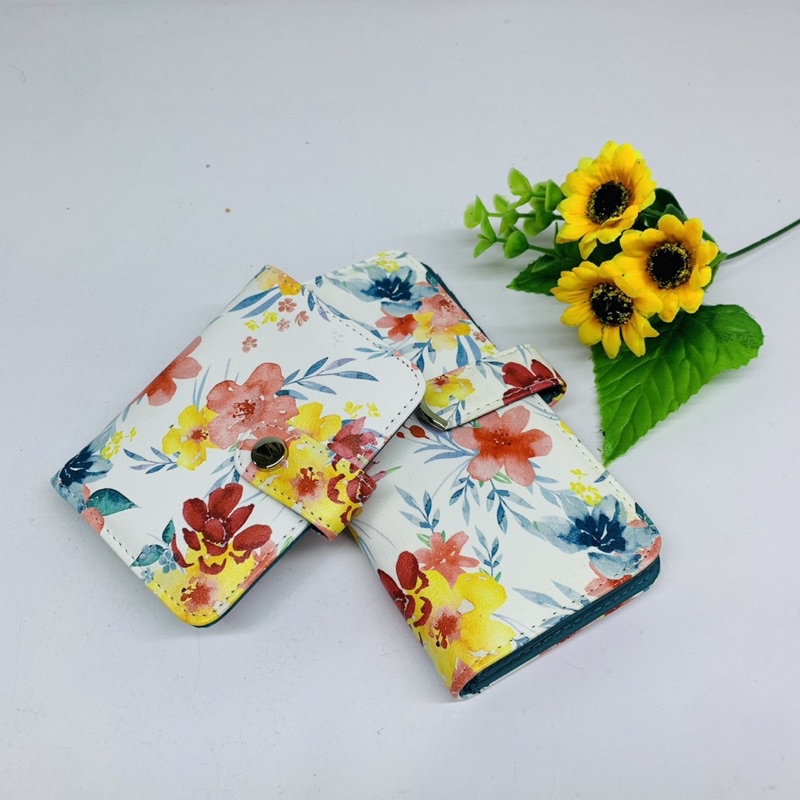 Combo 99k siêu giảm giá ví hoa dài set 3 hoặc 2 ví
