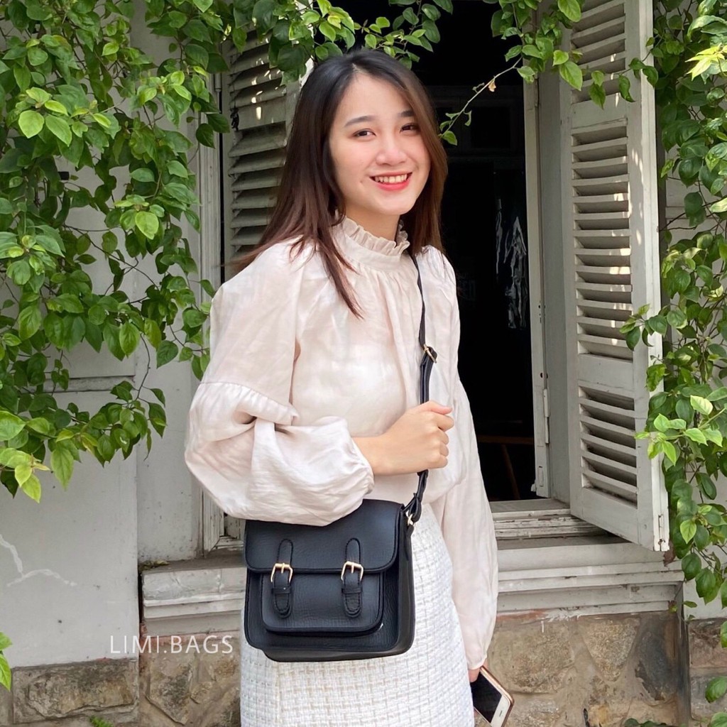 Túi Đeo Chéo Nữ Mini Vintage Da đi chơi thời trang Ulzzang dễ thương cá tính nhỏ xinh Hàn Quốc STU Limi bags