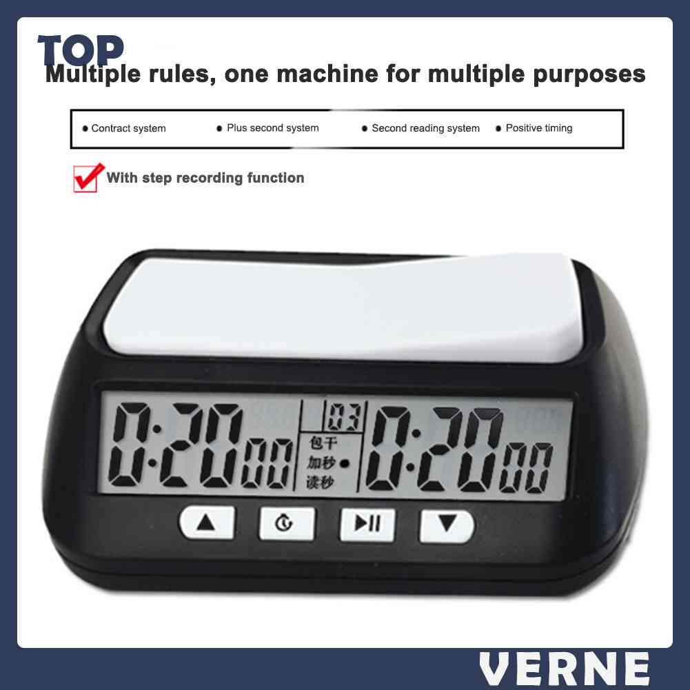 Đồng Hồ Bấm Giờ Chơi Cờ Vua VERNE