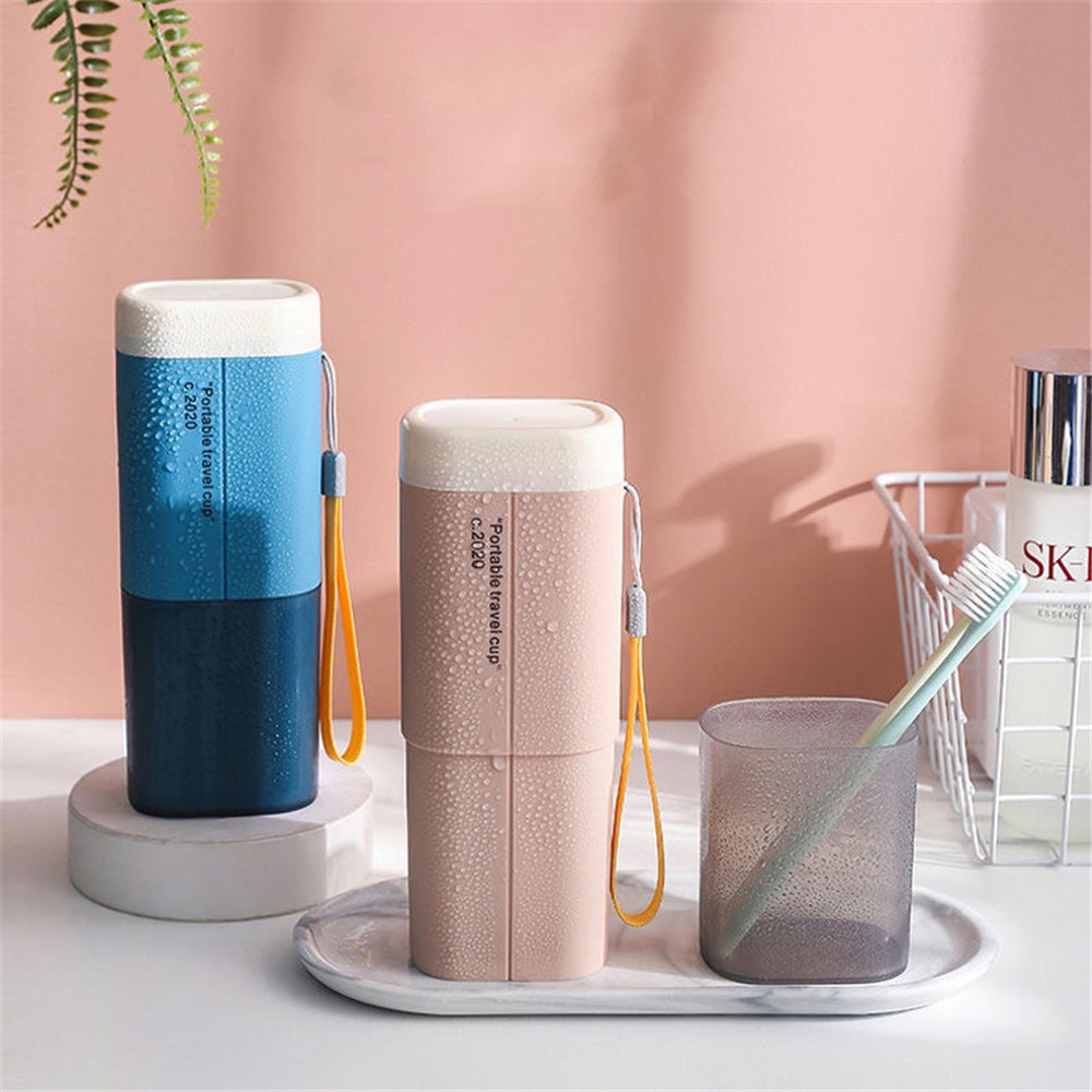 Hộp Đựng Bàn Chải Đánh Răng Chống Bụi Có Dây Đeo Tiện Lợi Du Lịch