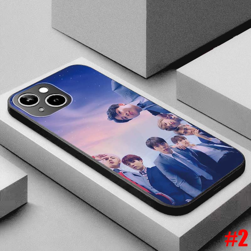 Ốp lưng TPU mềm For iPhone X 6 6s 6Plus 6s Plus 7 7Plus 8 8Plus 5 5s SE BTS hoa văn