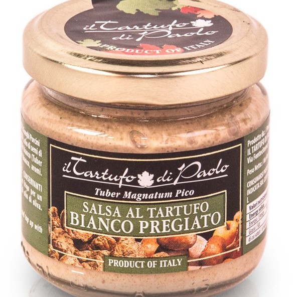 Sốt Nấm Truffle Salsa Al Tartufo Bianco Pregiato Il Tartufo di Paolo 130g