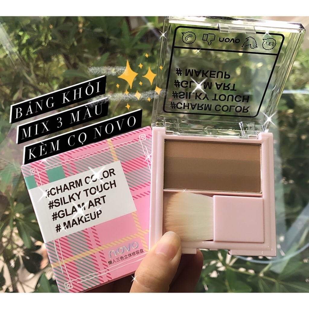 Phấn Tạo Khối Và Highlight Đa Năng 16Brand Filter Shot Contour Peach