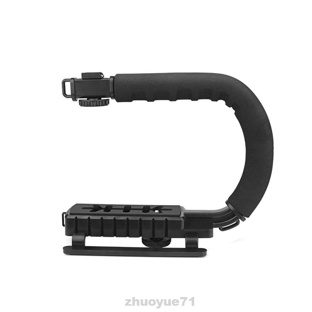 Practical Photography Camcorder C Shaped Steadicam Flash Bracket Stabilizer