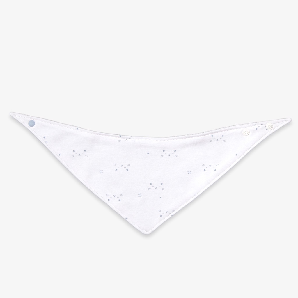 Yếm Tam Giác Miomio dành cho bé trai bé gái, chất liệu 100% cotton - Freesize
