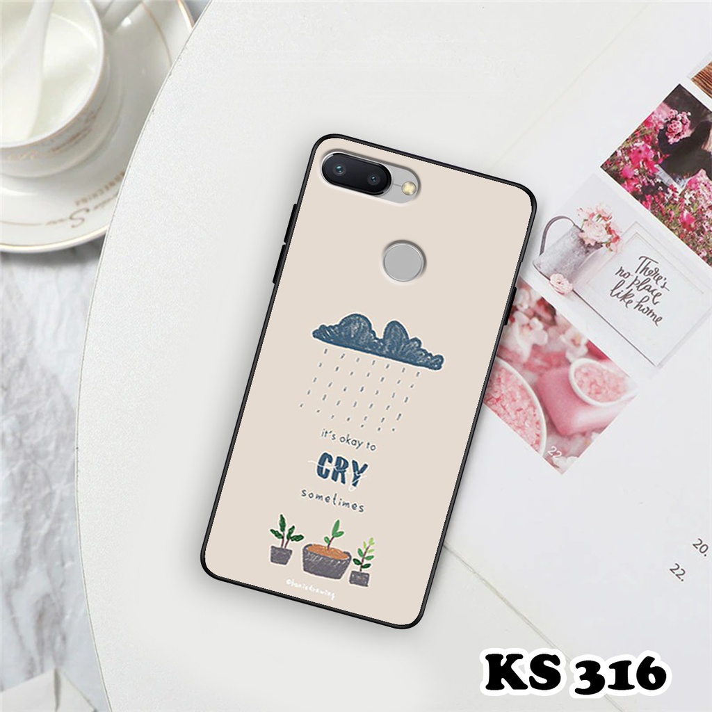 Ốp lưng Xiaomi Redmi 6 - Redmi 6A - Redmi 6X - Redmi 6 Pro - Ốp in hình BlueSky - lưng nhám viền TPU cao cấp