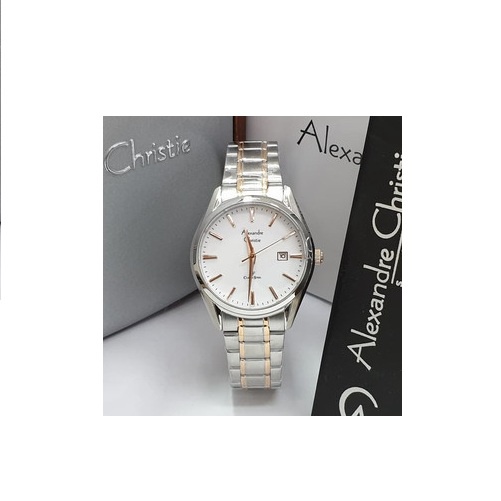 Đồng hồ đeo tay nữ hiệu Alexandre Chrities 8554LDBTRSL