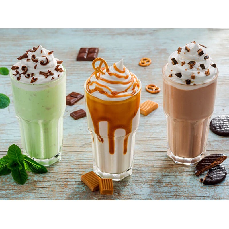 Bột Socola, Frappe, Khoai môn gói 1kg - Nguyên liệu pha chế pudding, trà sữa, thức uống giải khát