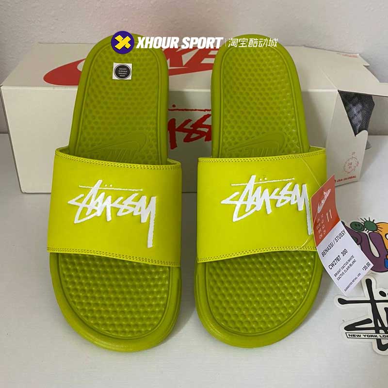 Stussy Dép Lê Thể Thao Thời Trang Đi Biển Năng Động cw2787-001