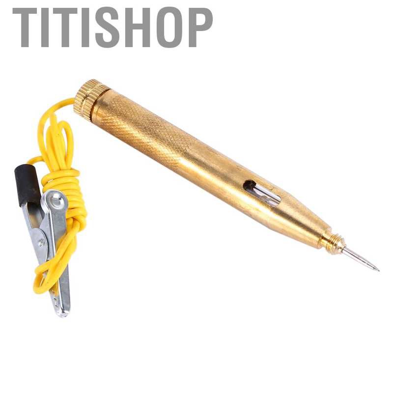 Bút thử điện áp bo mạch xe mô tô/xe hơi 6V 12V 24V có bóng đèn