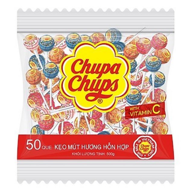 Kẹo Mút Chupa Chups 50 que / bịch