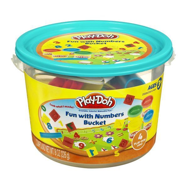 Đất sét playdoh thế giới sắc màu 16x16x12cm - 23414