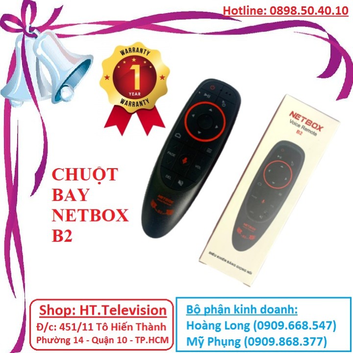 Chuột bay điều khiển giọng nói NetBox B2