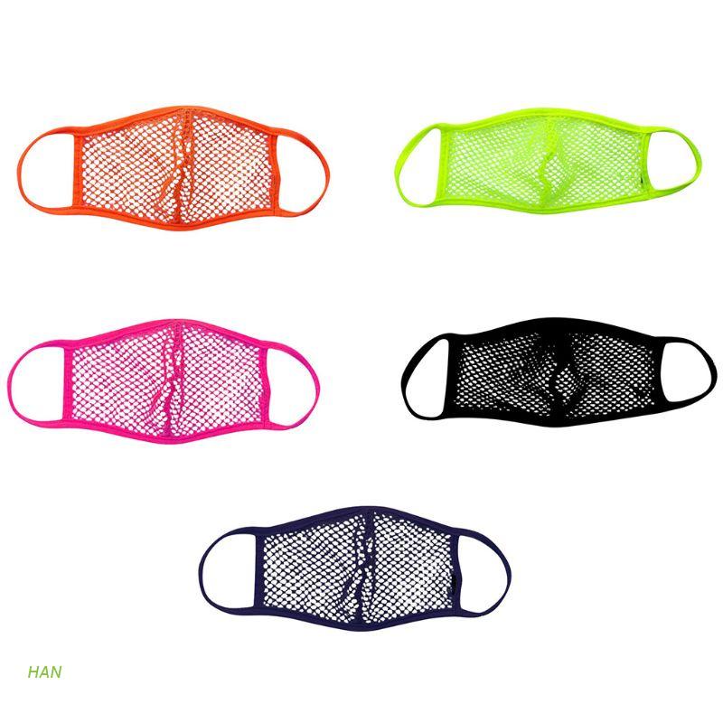 (Hàng Mới Về) Khẩu Trang Vải Lưới Thoáng Khí Chống Bụi Có Thể Giặt Và Tái Sử Dụng Ốp