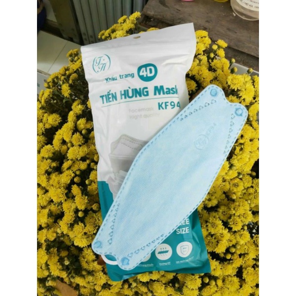 COMBO 100 CHIẾC KHẨU TRANG K94_HÀNG CHUẨN ĐẸP CTY TIẾN HÙNG