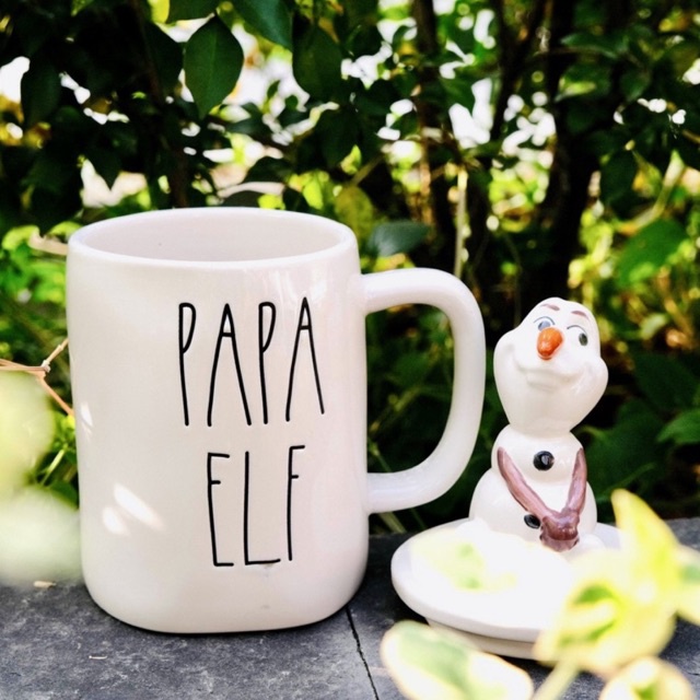 Cốc cafe Olaf người tuyết hoạt hình có dung tích lớn