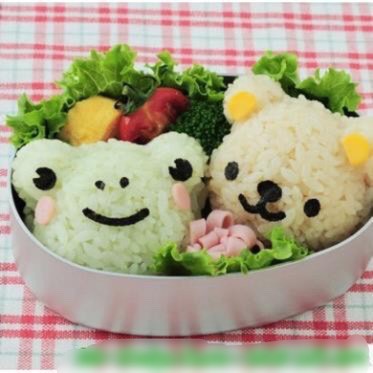 KHUÔN ÉP CƠM 4 ANH EM HEO HỔ GẤU ẾCH - Cao cấp