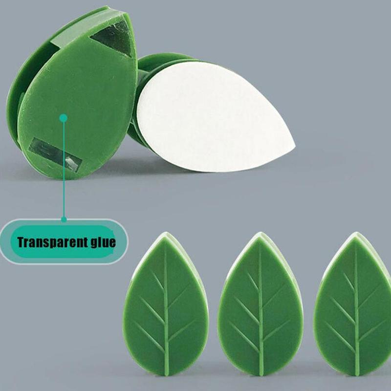 10 kẹp XIAODUOJIAJU cố định thân cây màu xanh lục tiện lợi