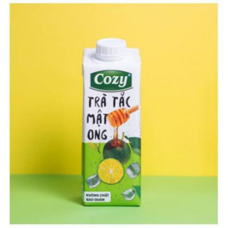 [GIÁ SỈ] THÙNG 6 LỐC, LỐC 4 HỘP TRÀ COZY 225ML/HỘP