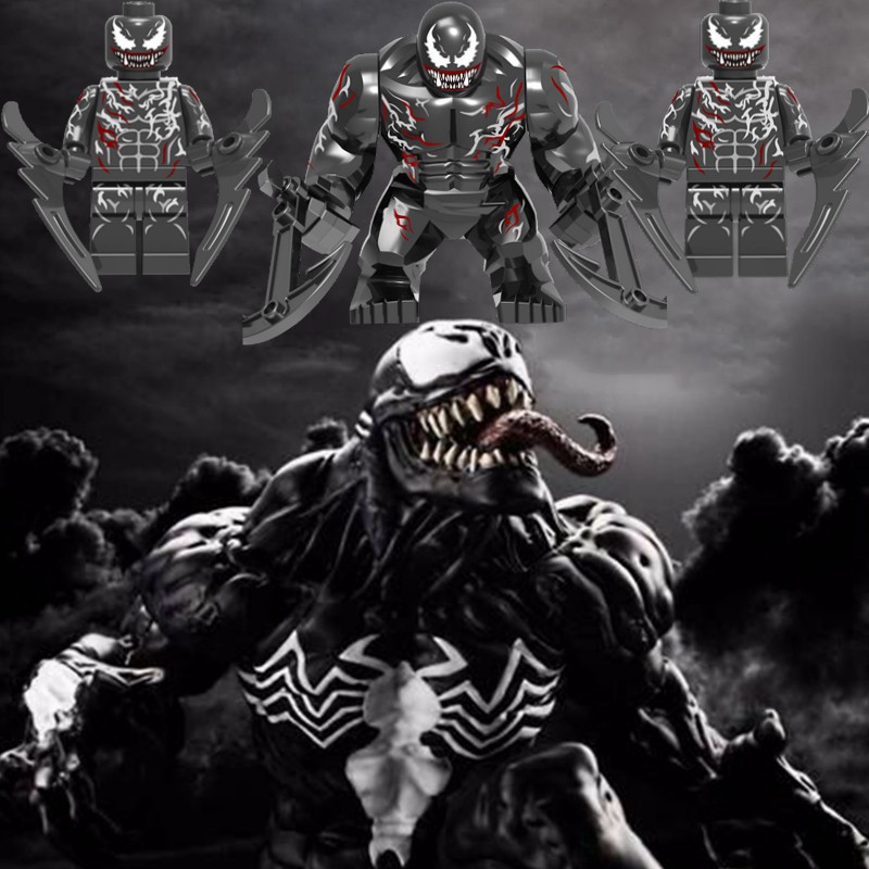 Bộ Đồ Chơi Xếp Hình Venom Thú Vị Cho Bé