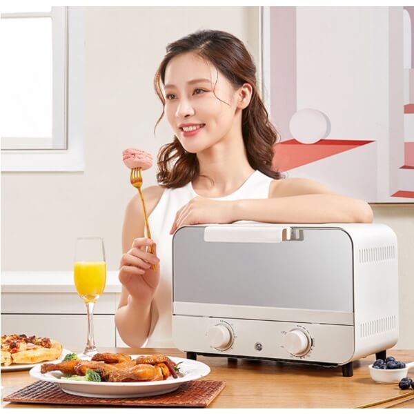 Lò nướng 10L chính hãng, dung tích 10 lít, dùng để nướng và quay thực phẩm