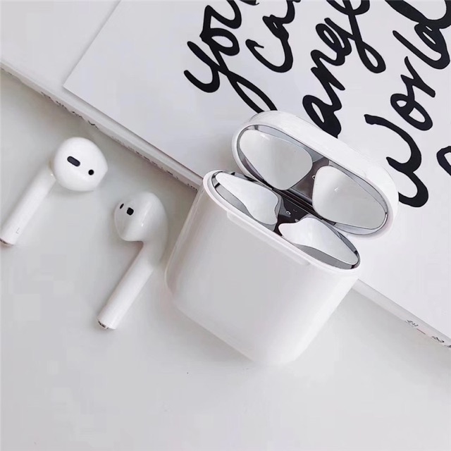 Miếng Dán Kim Loại Chống Bụi Chống Bẩn Bên Trong Tai Nghe Airpod 1/2, pro , Pro2 , air3 1M:16.6k, 2M: 30K