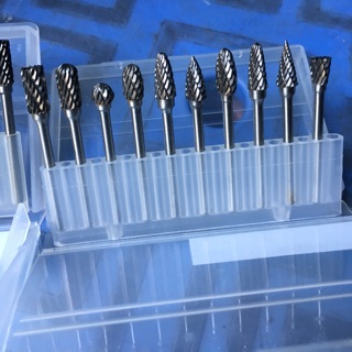 Bộ mài hợp kim mài khuôn gỗ cán 3ly đầu 3ly 4ly 5ly 6ly