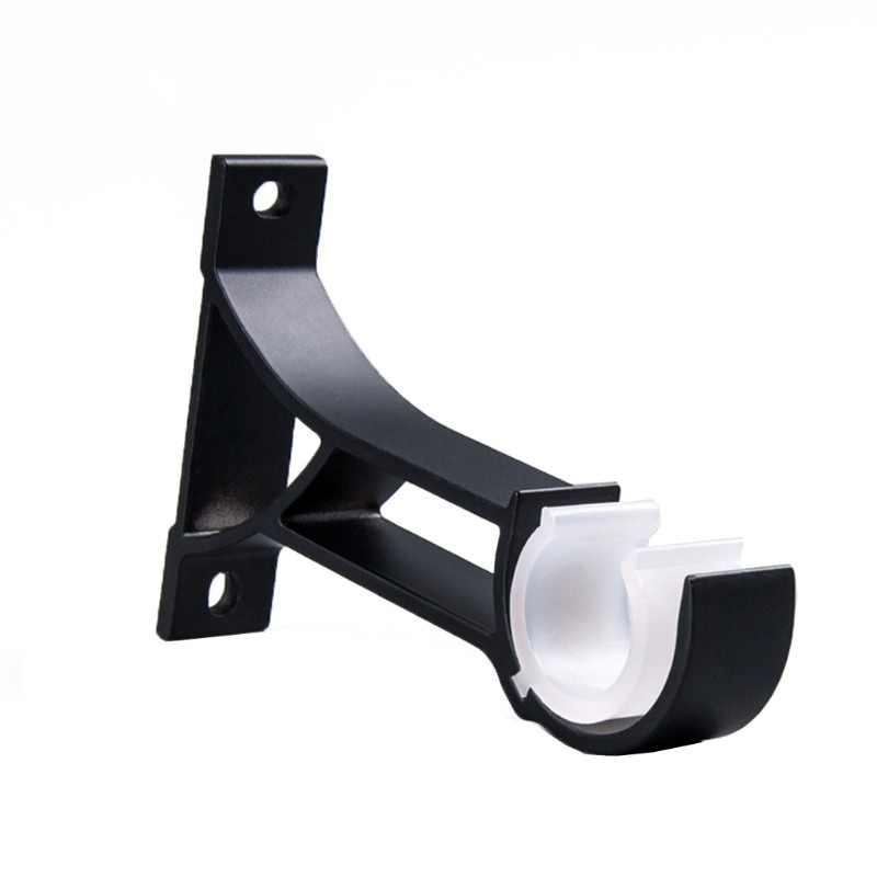 2 Giá đỡ thanh treo rèm cửa sổ 1 inch gắn tường tiện dụng