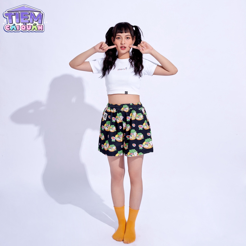 Quần ĐÙI họa tiết BÚN ĐẬU MẮM TÔM by Tiệm Cái Quần | BigBuy360 - bigbuy360.vn