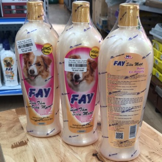 Sữa Tắm Fay siêu mượt_Sữa tắm mềm mượt lông cao cấp dành cho chó mèo