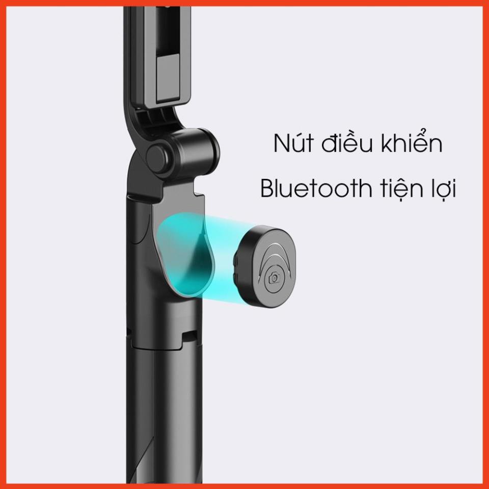 Gậy Chụp Ảnh XT-02-Gậy Tự Sướng Có Bluetooth-3 Chân Đa Năng Dùng Để Selfie, Chụp Hình, Giá Đỡ Điện Thoại, Livestream