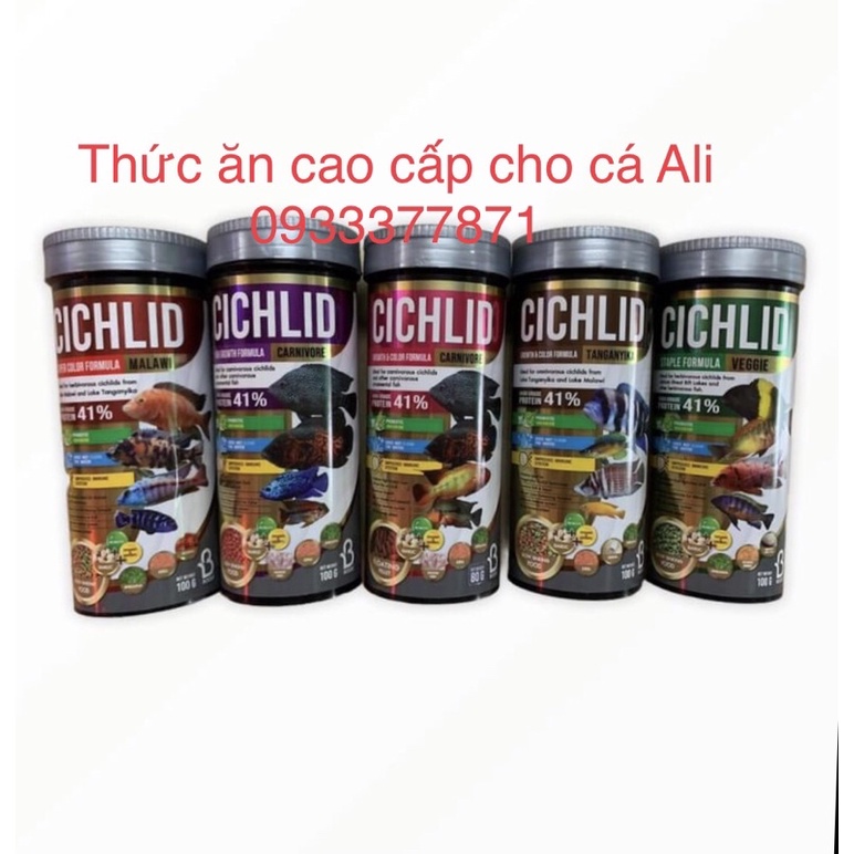 Thức ăn dành cho cá Ali Cichild hiệu Boost cao cấp 100g (Made in Thailand)