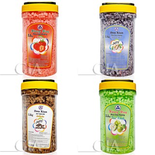 Hạt rau câu Hàng Huy (mẫu mới Douxian) đủ hương hộp 2.5kg - Gia store