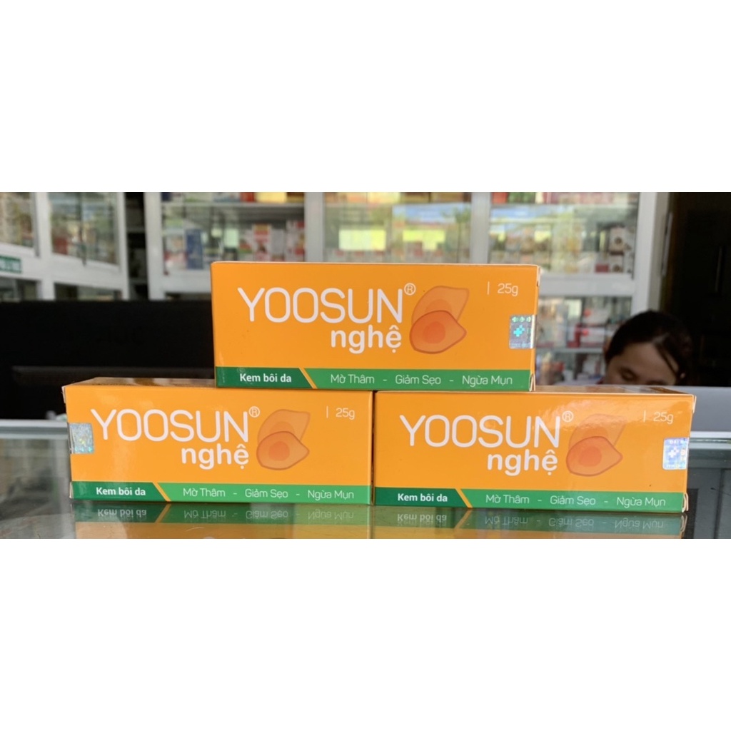 Yoosun nghệ - Kem bôi da, mờ thâm, giảm seo, ngừa mụn