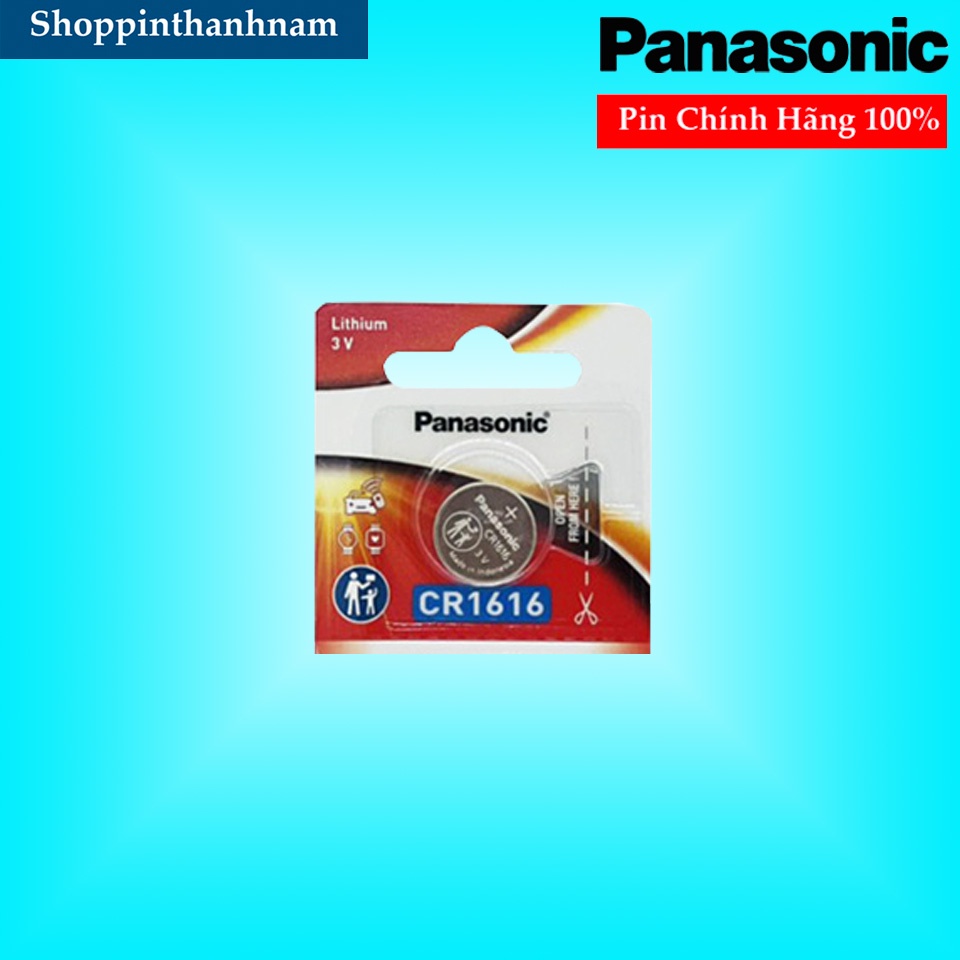 1 Viên Pin CR1616 Panasonic Lithium 3V Chính Hãng