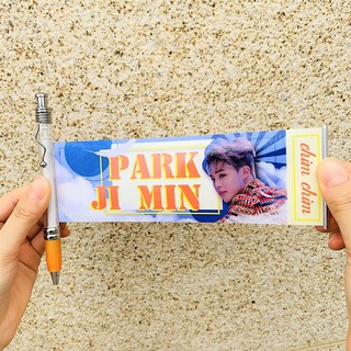 Bút JIMIN BTS bút kéo in hình JIMIN BTS