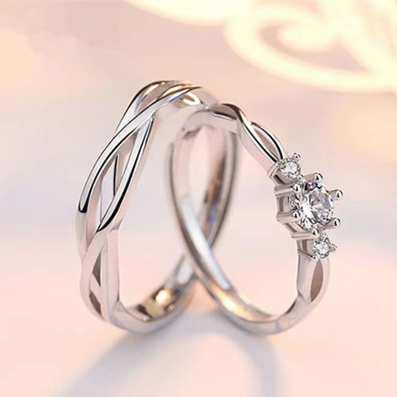 Nhẫn Cưới Thời Trang Hàn Quốc Cho Nam Nữ